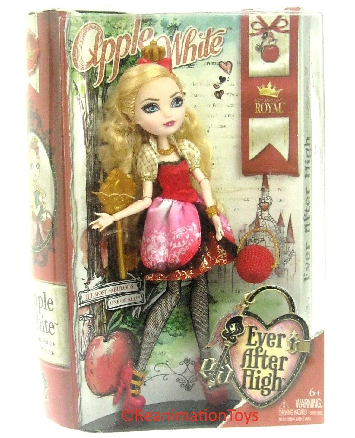 Mattel 2013 Ever After High Apple White Royal First Chapter Complete Mint MIB
