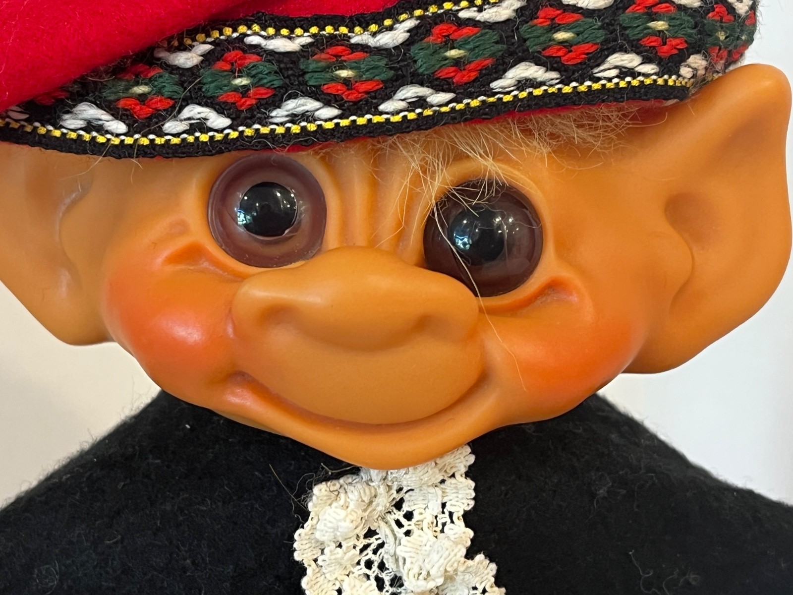 Dam Troll DANISH BOY Ethnic Costume Scandia House 7 1/2″ Non Bank 60’s MELROSE