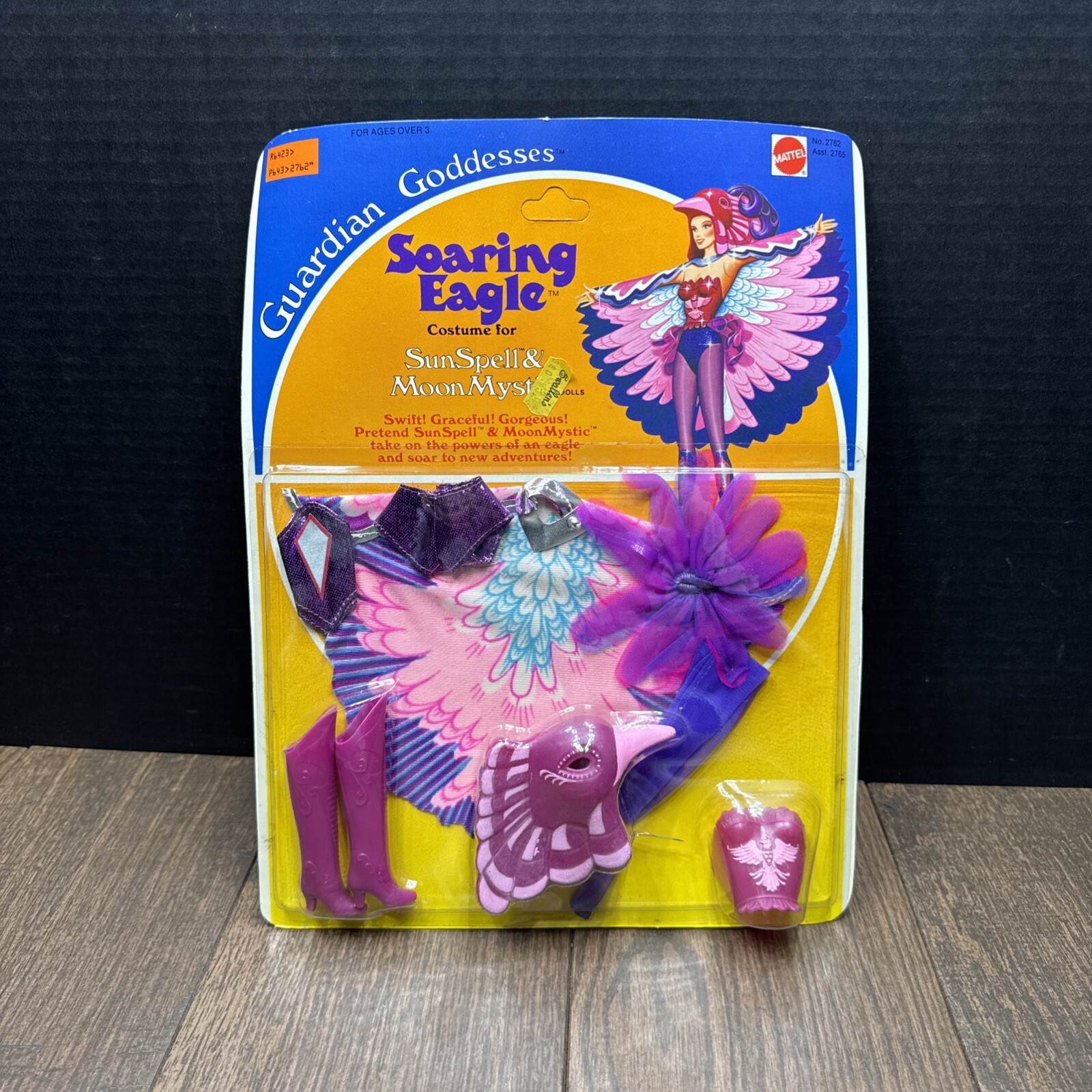 Vintage 1978 Mattel Guardian Goddesses Moon Mystic Soaring Eagle Outfit MOC