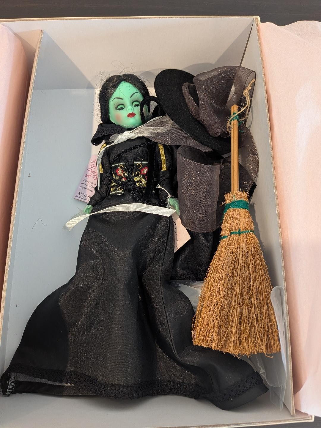 Madame Alexander Wicked Witch Of The West Doll 2001 Wizard of Oz 13270