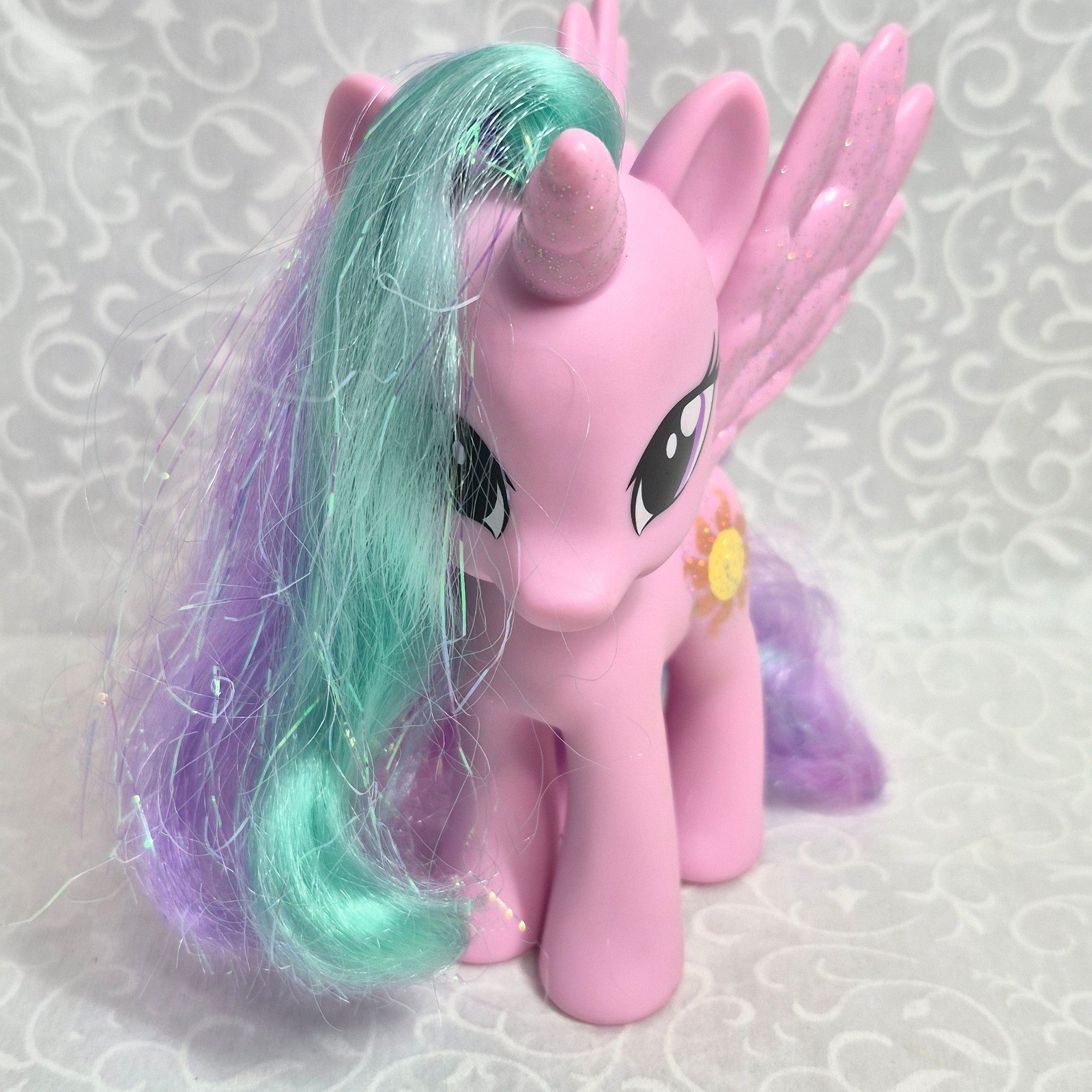 MLP Princess Celestia G4 6” Brushable Figure Hasbro 2010 Friendship Is Magic