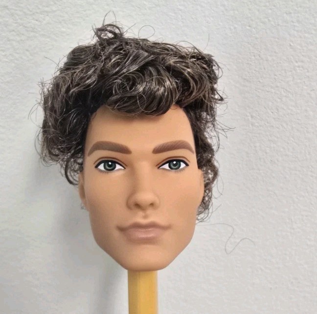 2026 Barbie Basics Model 10 Neutral Series Ken JJX29 Head For DOLL ONLY Sean A