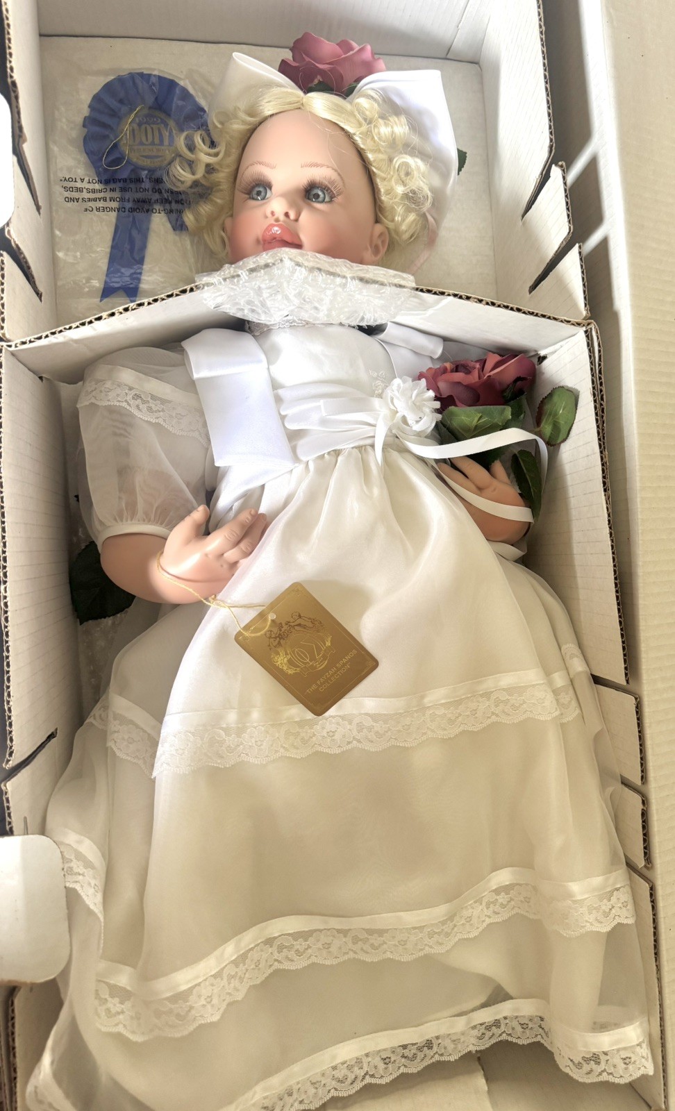 1999 Fayzah Spanos 28″ Vinyl Doll HEAVEN SCENT Limited Edition #178 VERY RARE