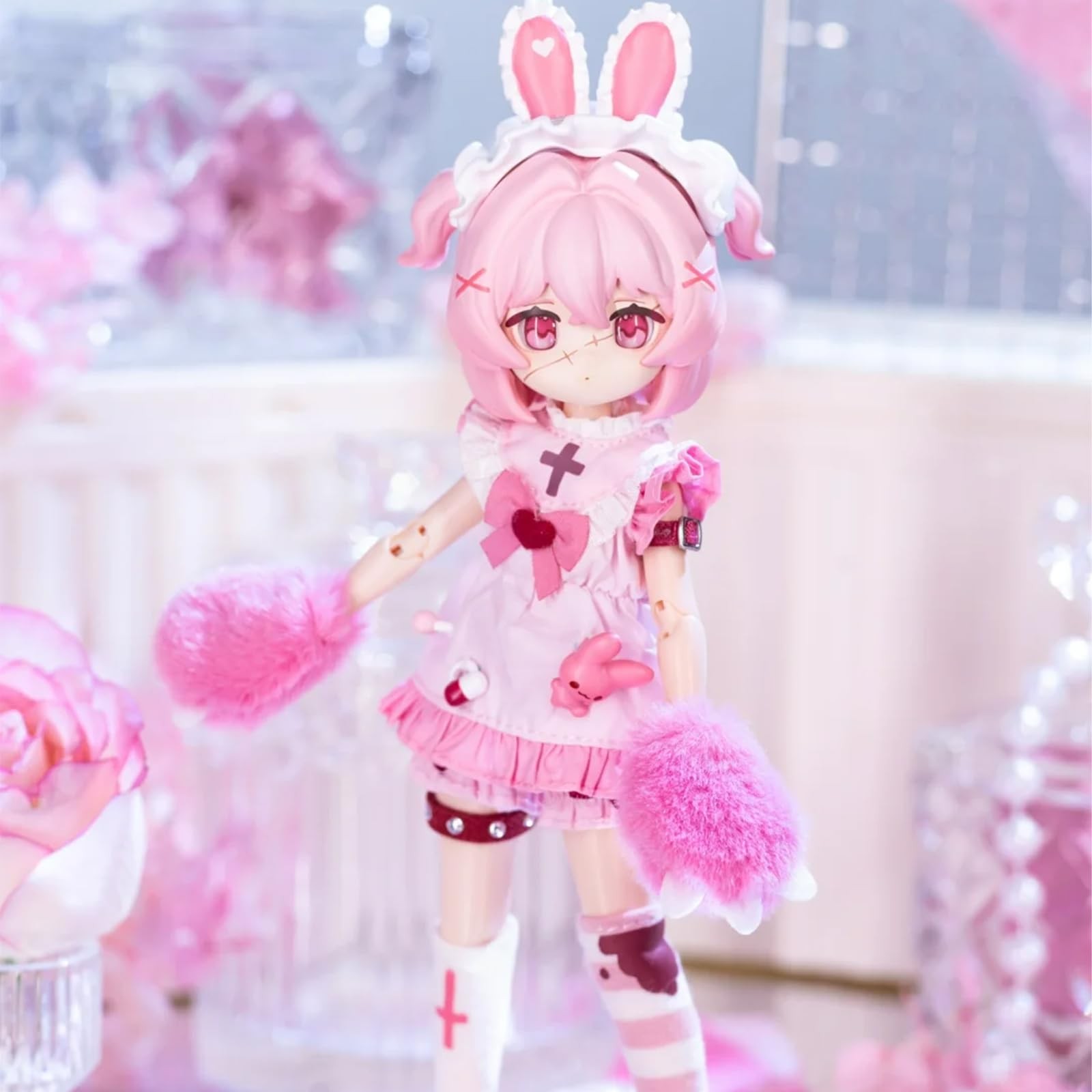 CALEMBOU BJD Blind Box, Electronic Cute Pet Series 20cm Ball Jointed Doll, Cute