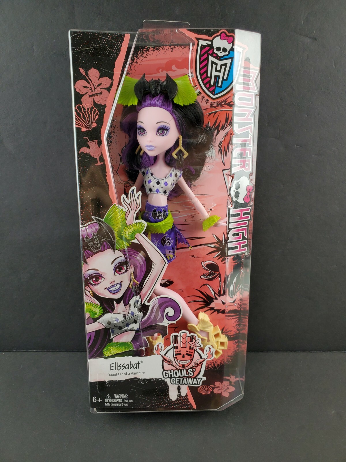 Monster High Doll Ghouls Getaway Elissabat 2015 Mattel Target DKY00 RARE HTF NEW