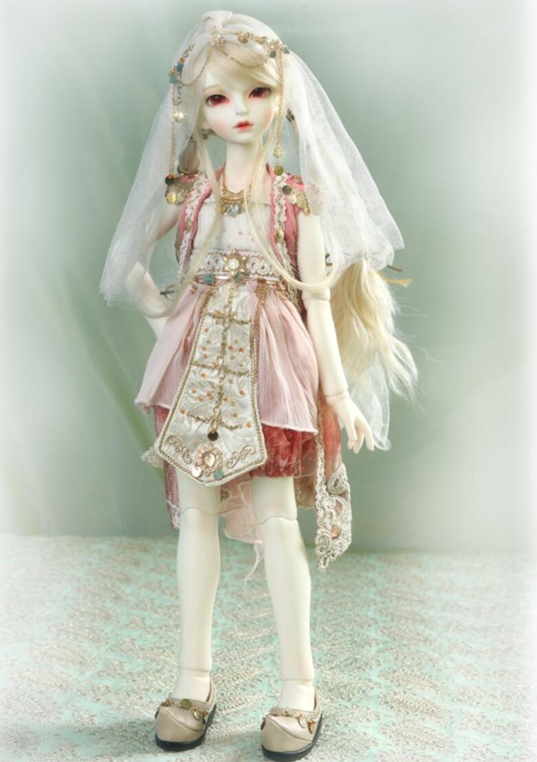 1/4 BJD Doll SM Female Nor & Dune girl gift-Free Face Make UP+Free Eyes