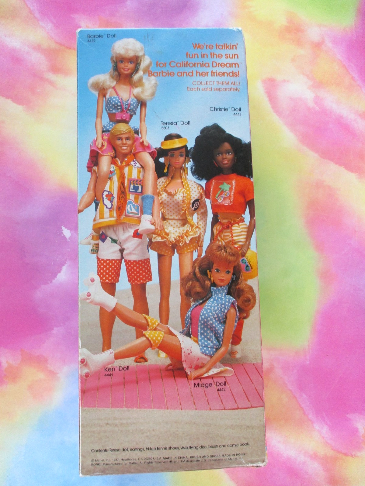 1987 California Dream Teresa Doll Hispanic/Latino #5503- Mattel NRFB