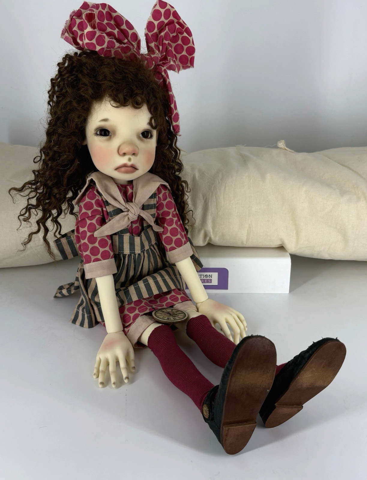 BJDC 2026 Connie Lowe Doll Big Meili 20″ OOAK Cream Resin BJD Stella Family