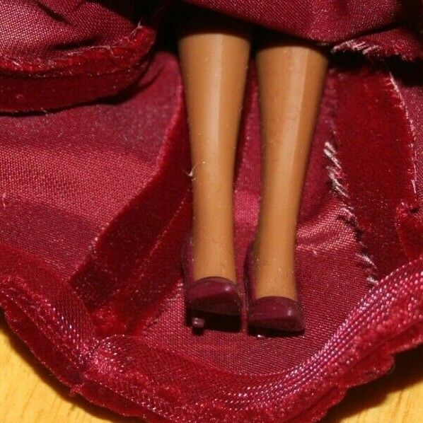 Barbie Bob Mackie: Ruby Radiance Jewel Essence Doll-Displayed Only-NO BOX