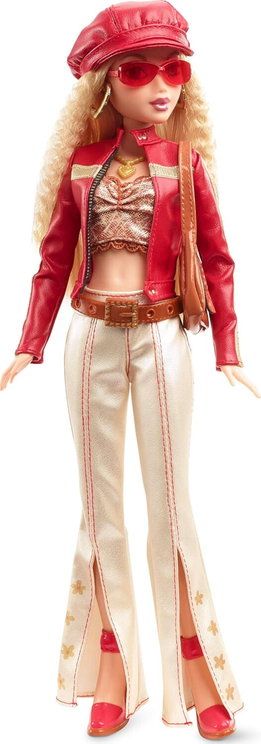 Barbie Signature My Scene Doll and Accessories, 2000s-Inspired Outfit with Faux