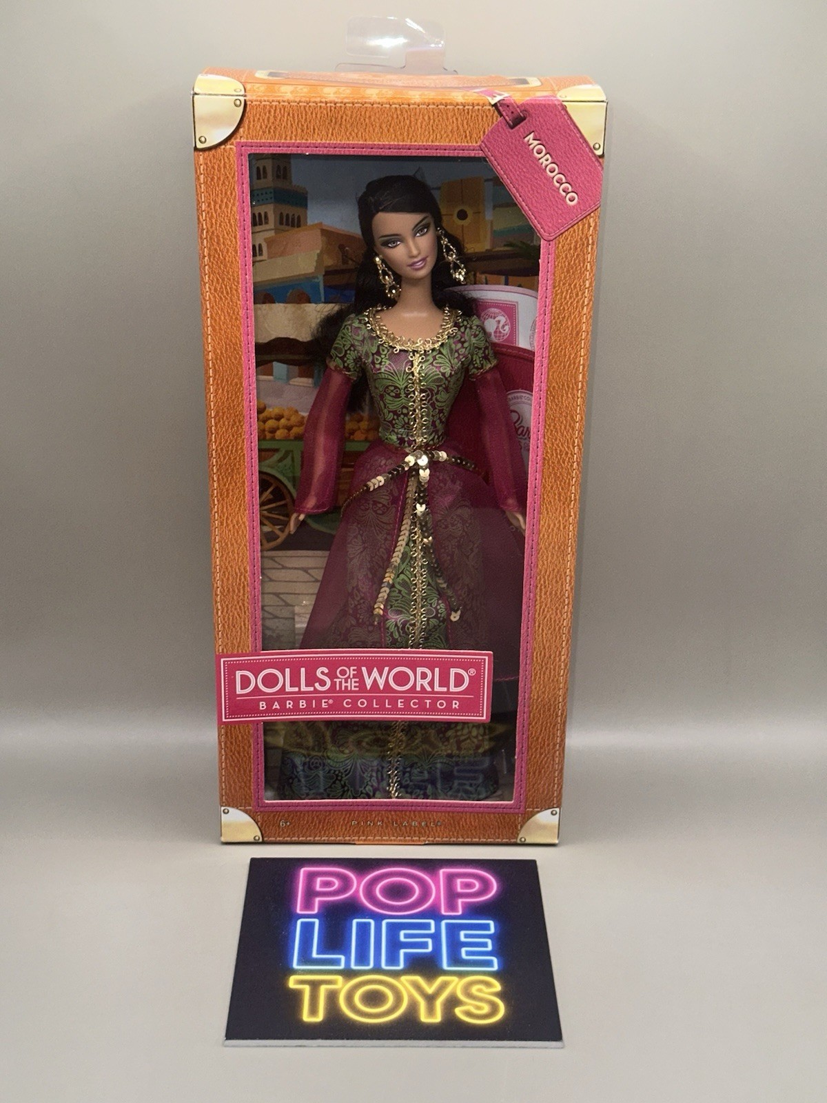 2012 Mattel Passport Dolls of the World “Morocco Barbie” #X8425 *NRFB*