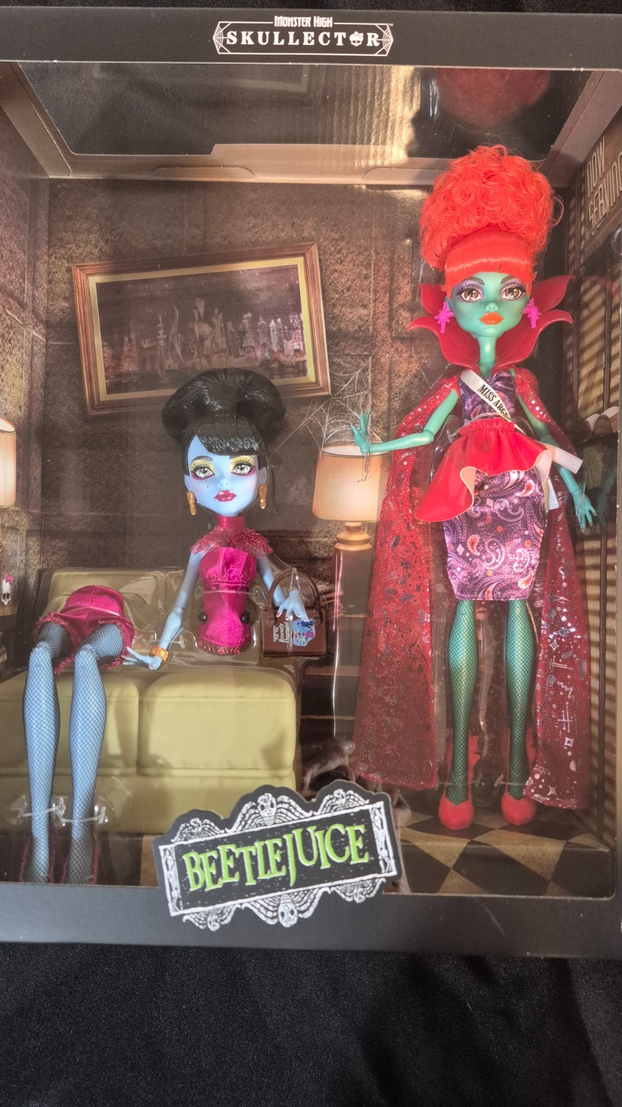 Monster High Skullector Beetlejuice Waiting Room Doll’s