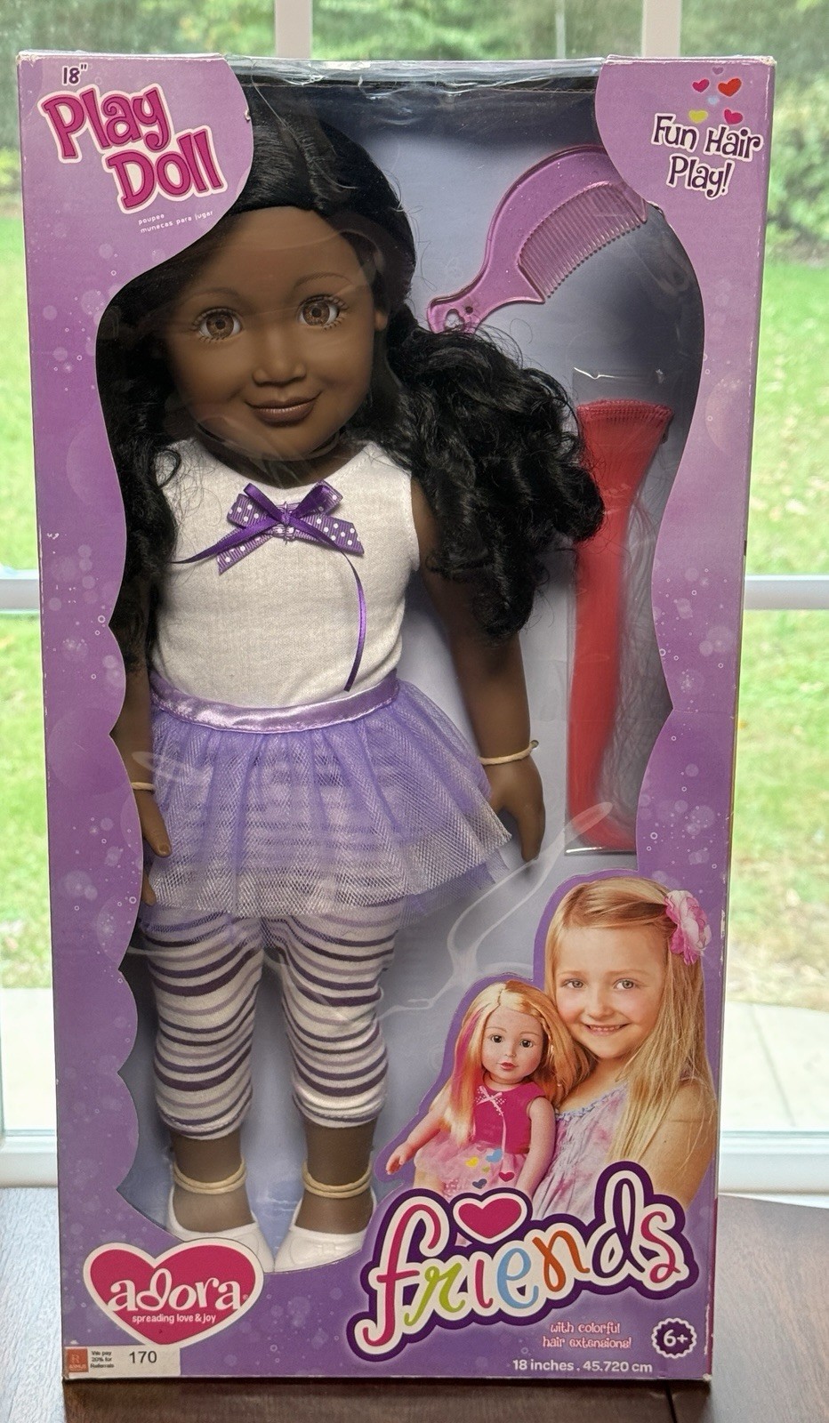 Adora 18” Kayla Adora Friends Doll Fun Hair Play 2018