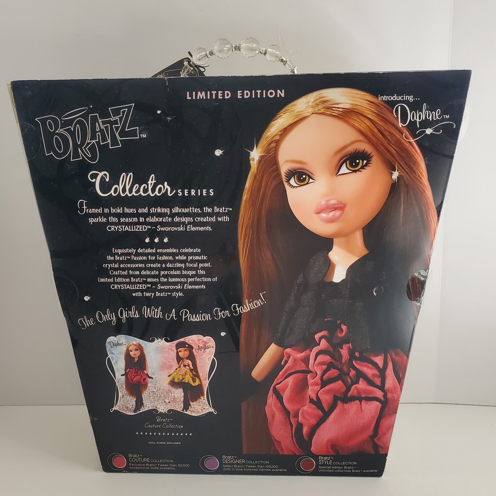 Bratz 2008 Couture Collection Limited Edition #23107 Daphne Porcelain Doll NRFB