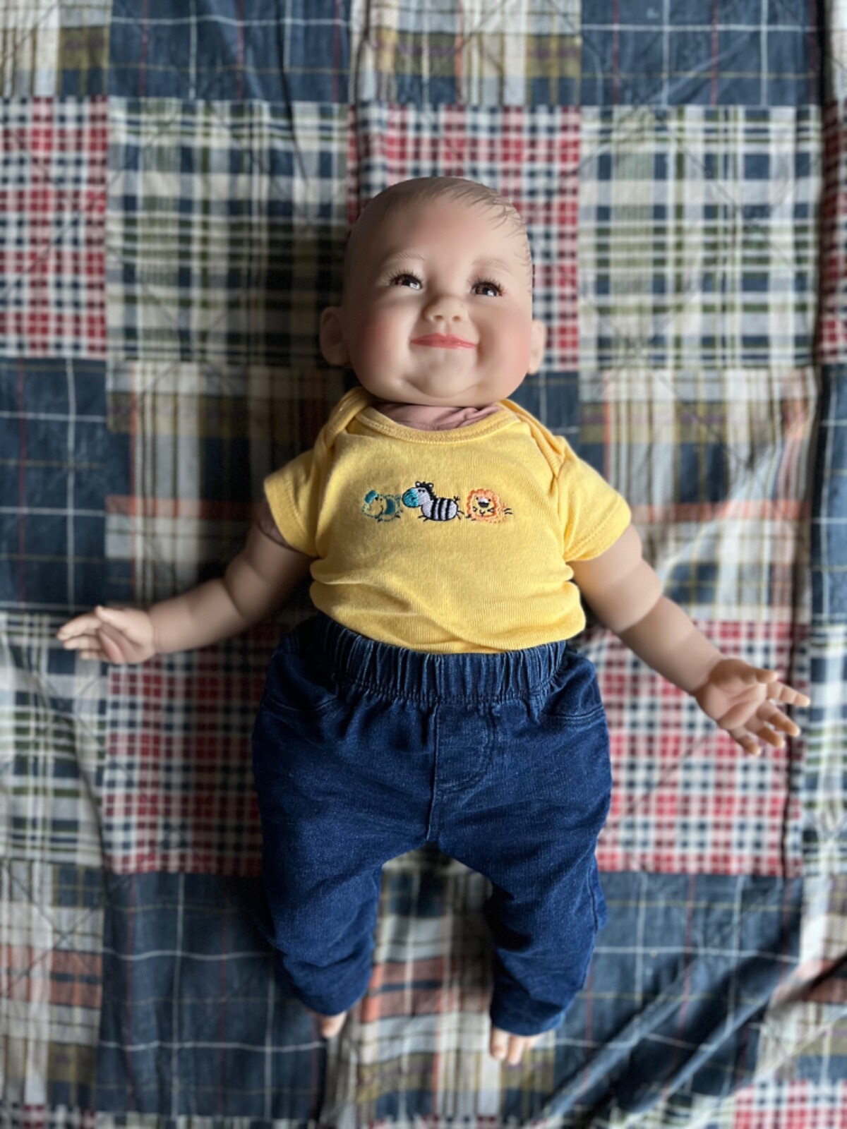 Ashton Drake Baby Doll By Ping Lau Brown Eyes