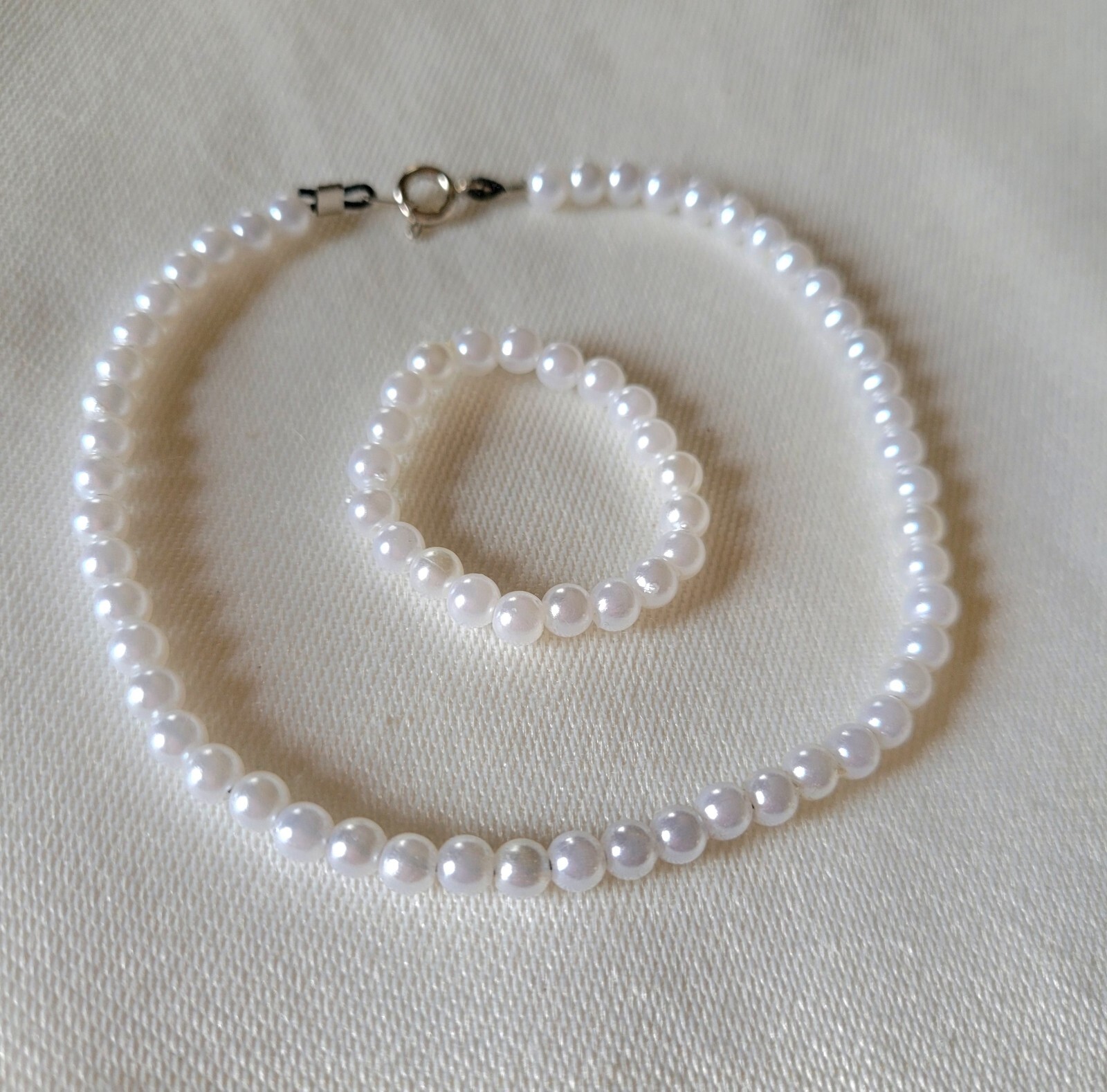 Doll PEARL NECKLACE SET fits 15″ Dolls