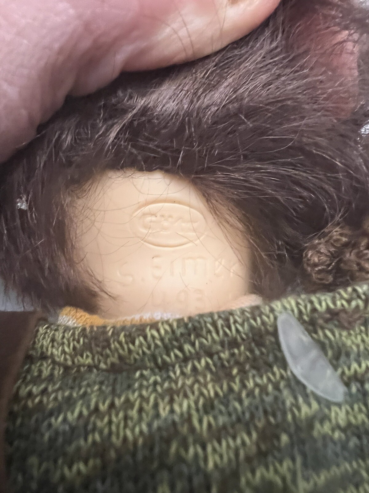 Götz doll by Susi Eimer ” Maxi” made in Germany, troll forest baby EUC Boy Gotz