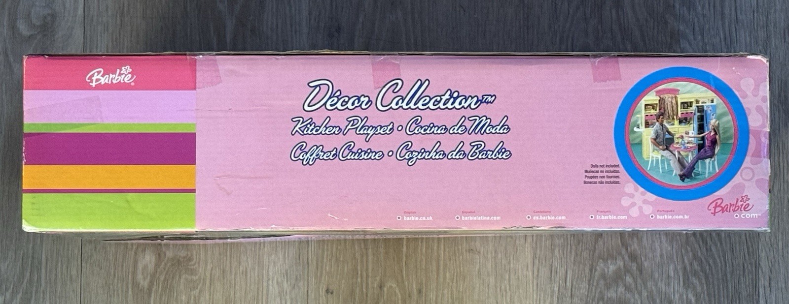 Barbie Decor Collection Kitchen Playset (Dolls Not Included) Mattel 2003 Age 3+