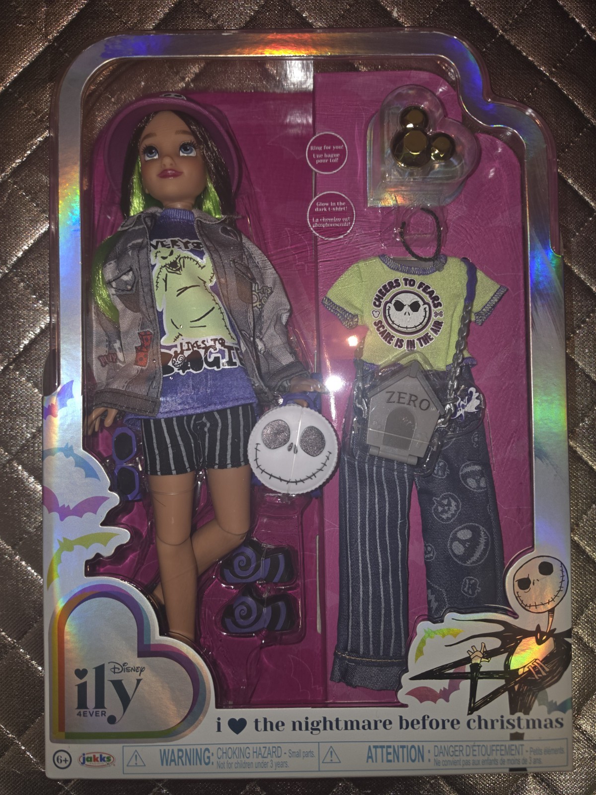Disney ILY 4Ever I LOVE THE NIGHTMARE BEFORE CHRISTMAS Deluxe Fashion Doll NEW!
