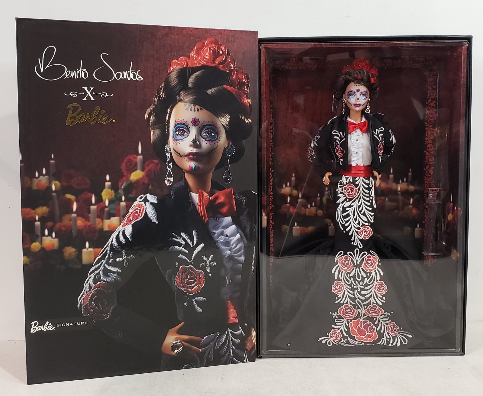 DIA DE MUERTOS BENITO SANTOS X BARBIE SIGNATURE DOLL 2022 MATTEL HBY01 NRFB