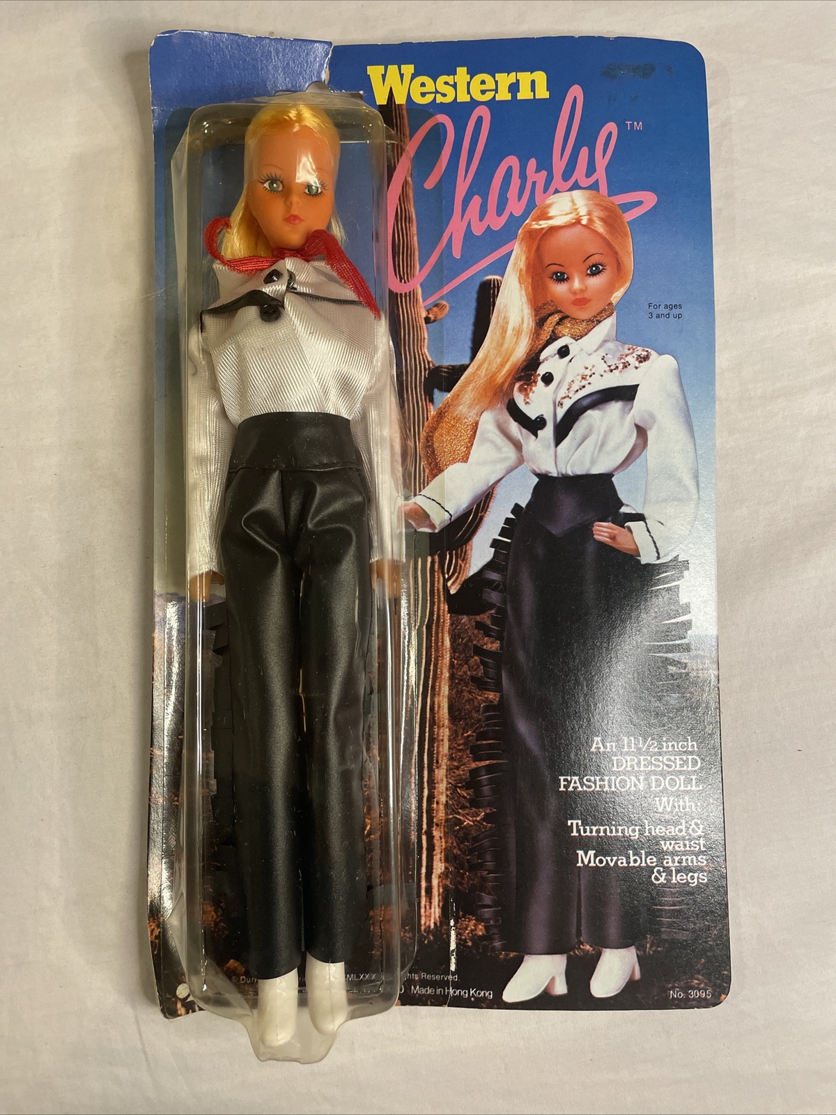 Western Charlie 1980 in box doll