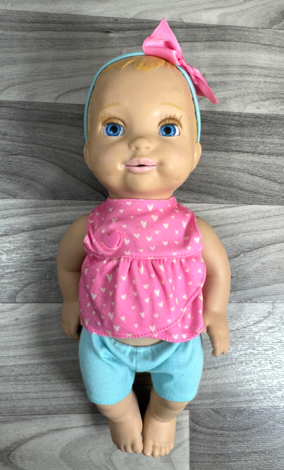 LUVABELLA MAGIC MEALTIME MIA INTERACTIVE FEEDING BABY GIRL DOLL – SPINMASTER