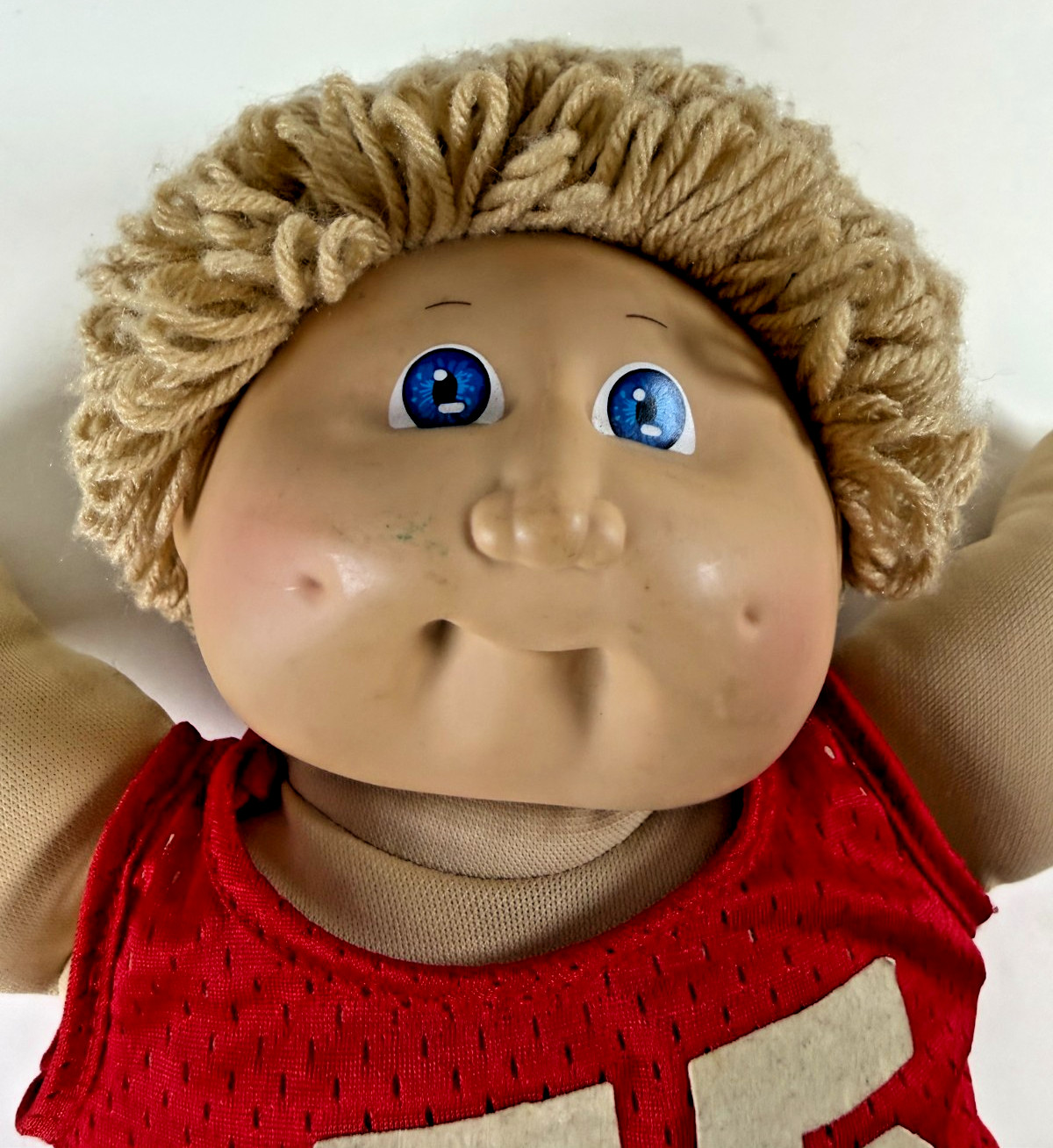 1985 Cabbage Patch Kids Darwin Brandon Doll #55 Sports Uniform Birth Certificate