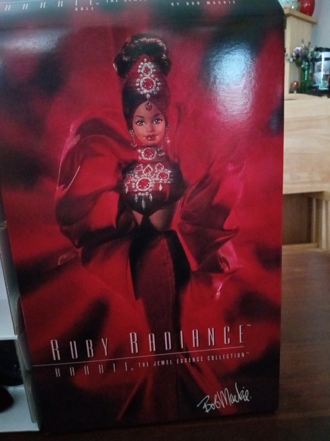 Ruby Radiance Jewel Essence Collection Bob Mackie Barbie Doll 1996 Mattel #15520