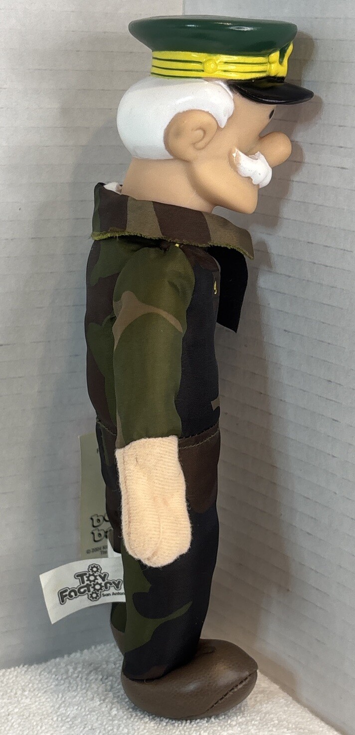 Vintage 2004 Beetle Bailey General Halftrack plush – New With Tags