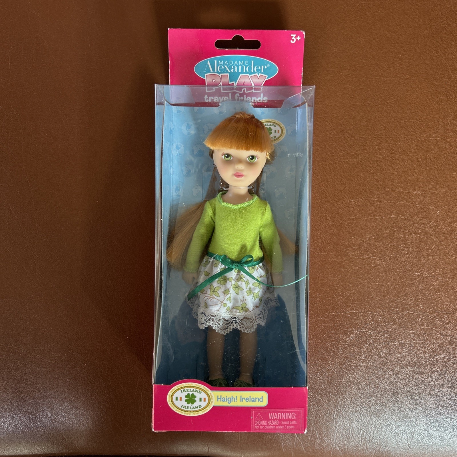 Ireland Madame Alexander Doll Travel Friends 7″ Jointed New In Box Irish Retired