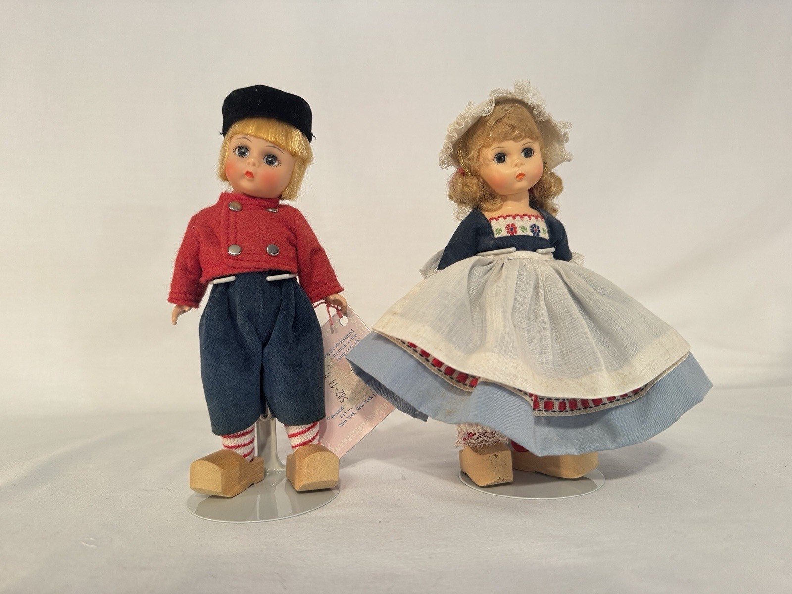 Madame Alexander International Dolls 8-inch Netherlands Girl and Boy, No Box