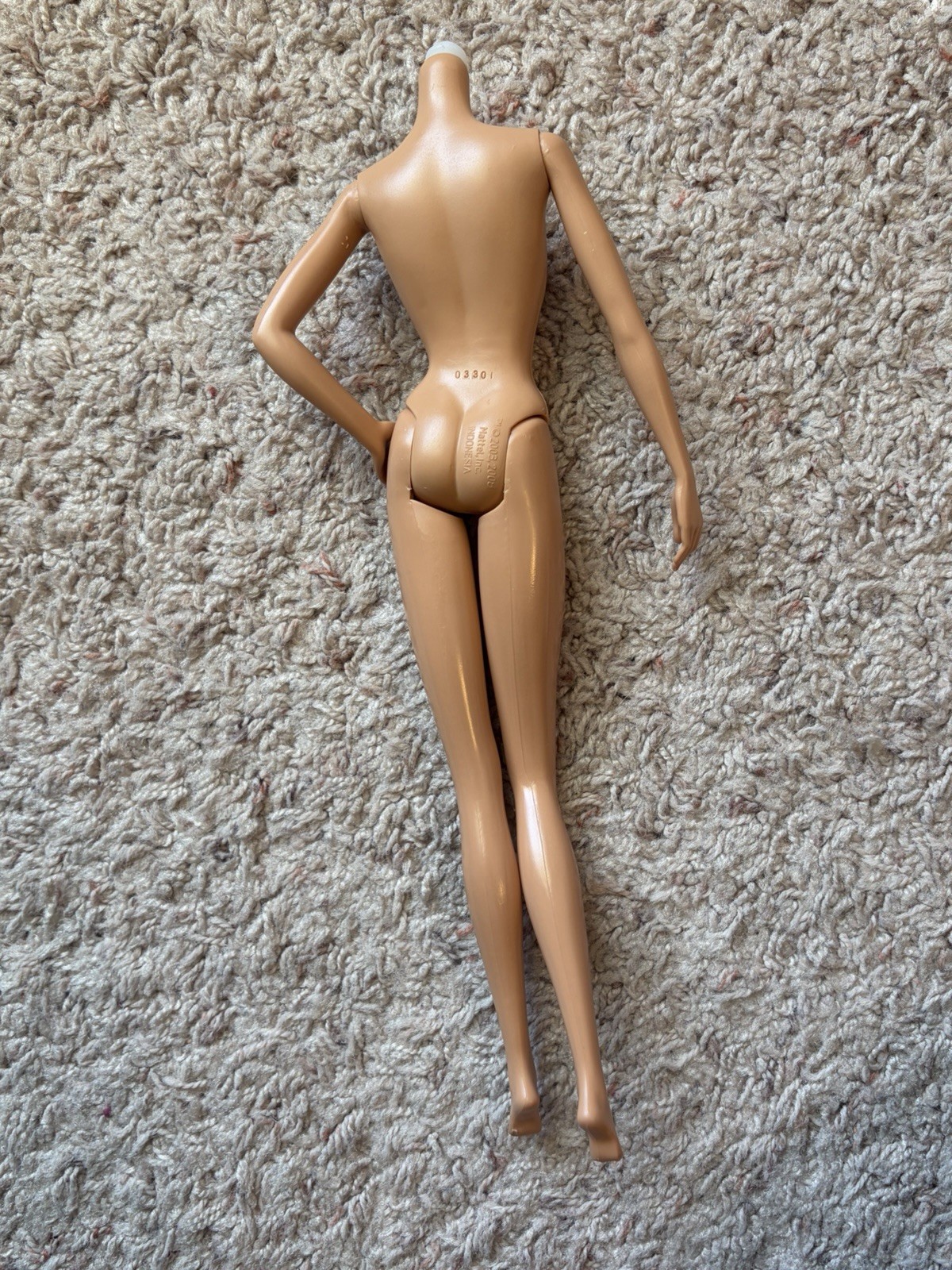 BARBIE BASICS MODEL 012 TANGO MUSE BODY 2009 RARE PAINTED NAILS BODY ONLY