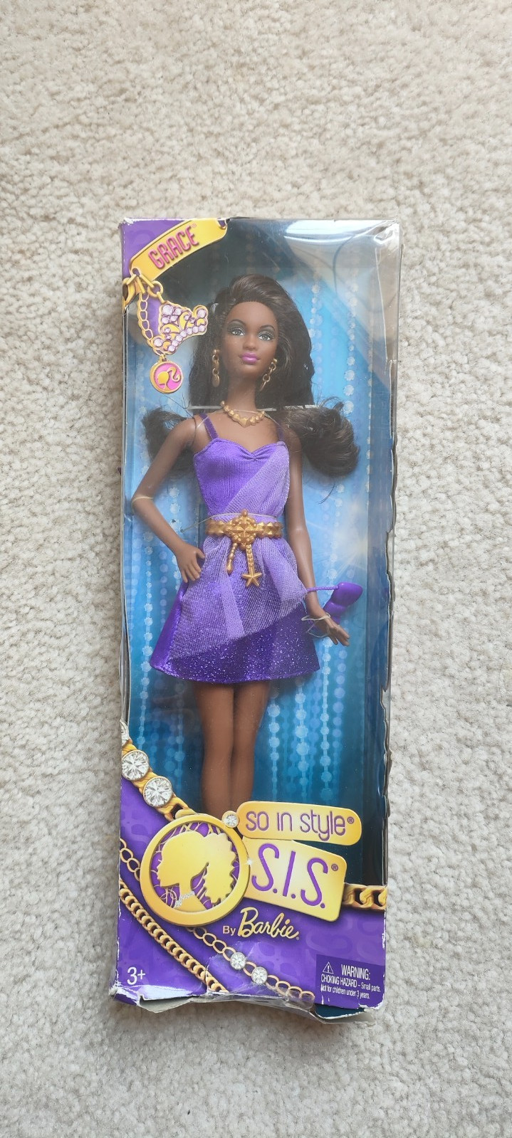 2013 Mattel Barbie Doll “S.I.S So in Style Grace” (BOX DAMAGE)