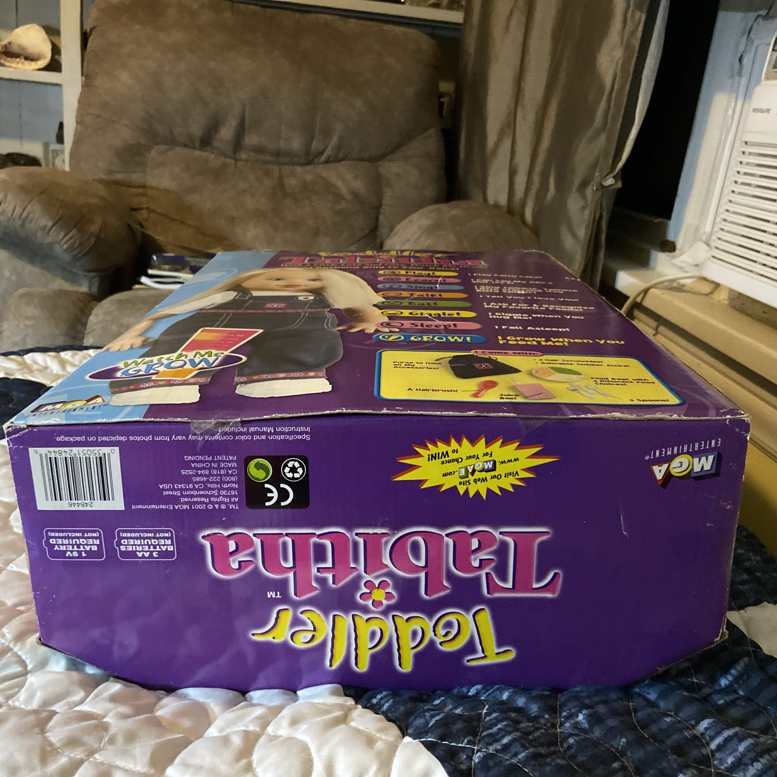 Vintage 2001 Toddler Tabitha Interactive Doll New In Box