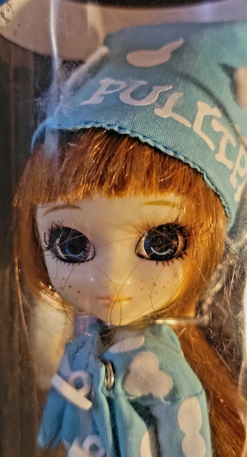 Jun Planning Little Pullip Doll Sleepy Time Riletto Red Hair Blue Eyes Pajamas