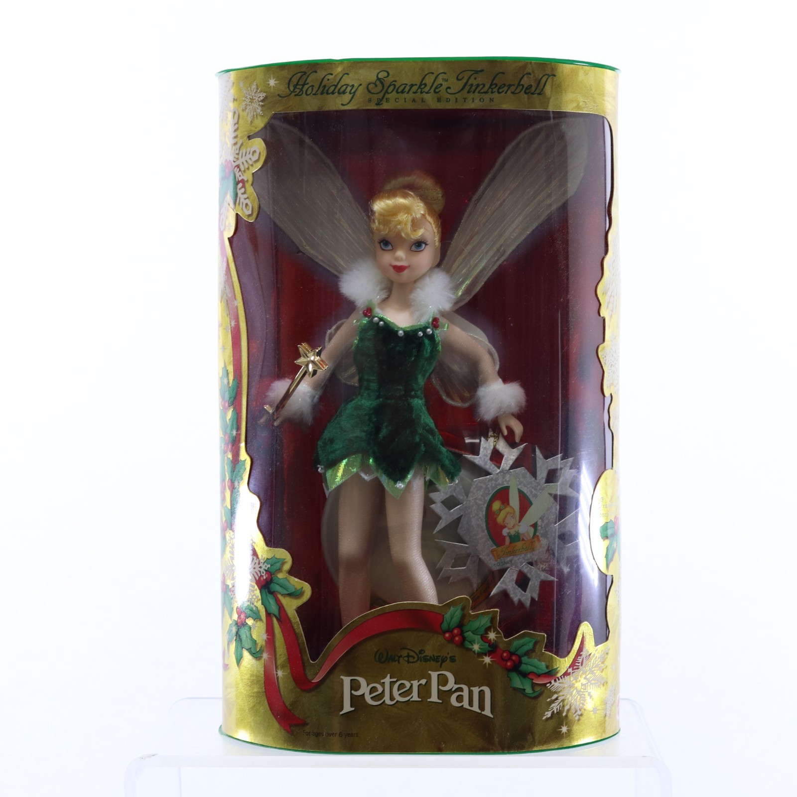 Holiday Sparkle TInkerbell Tinker Bell Barbie Mattel Peter Pan Disney