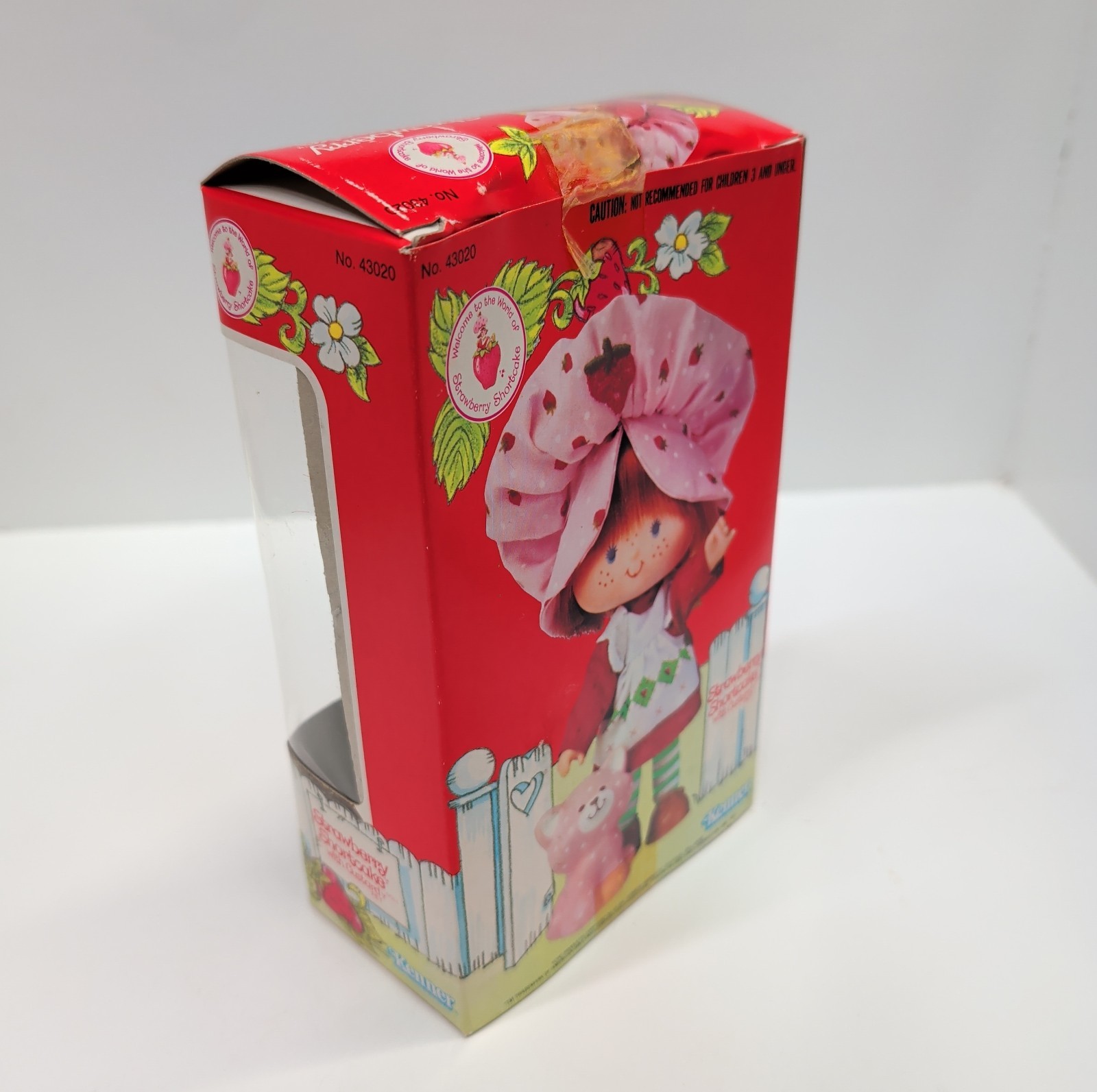 Strawberry Shortcake Doll With Custard Cat 1982 Vintage Original Box #43020