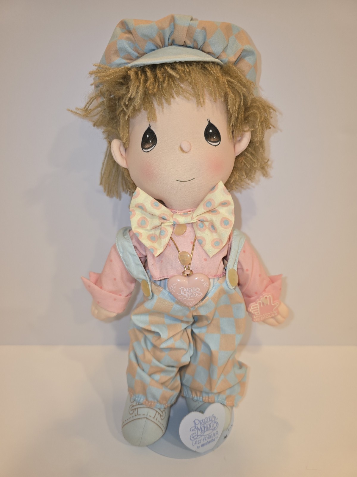 Precious Moments Nicky Doll 15” Applause Plush Vintage 1985 #4577