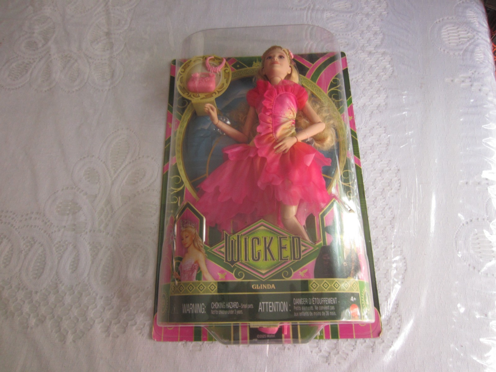 2025 Mattel Wicked: Glinda Doll NIP