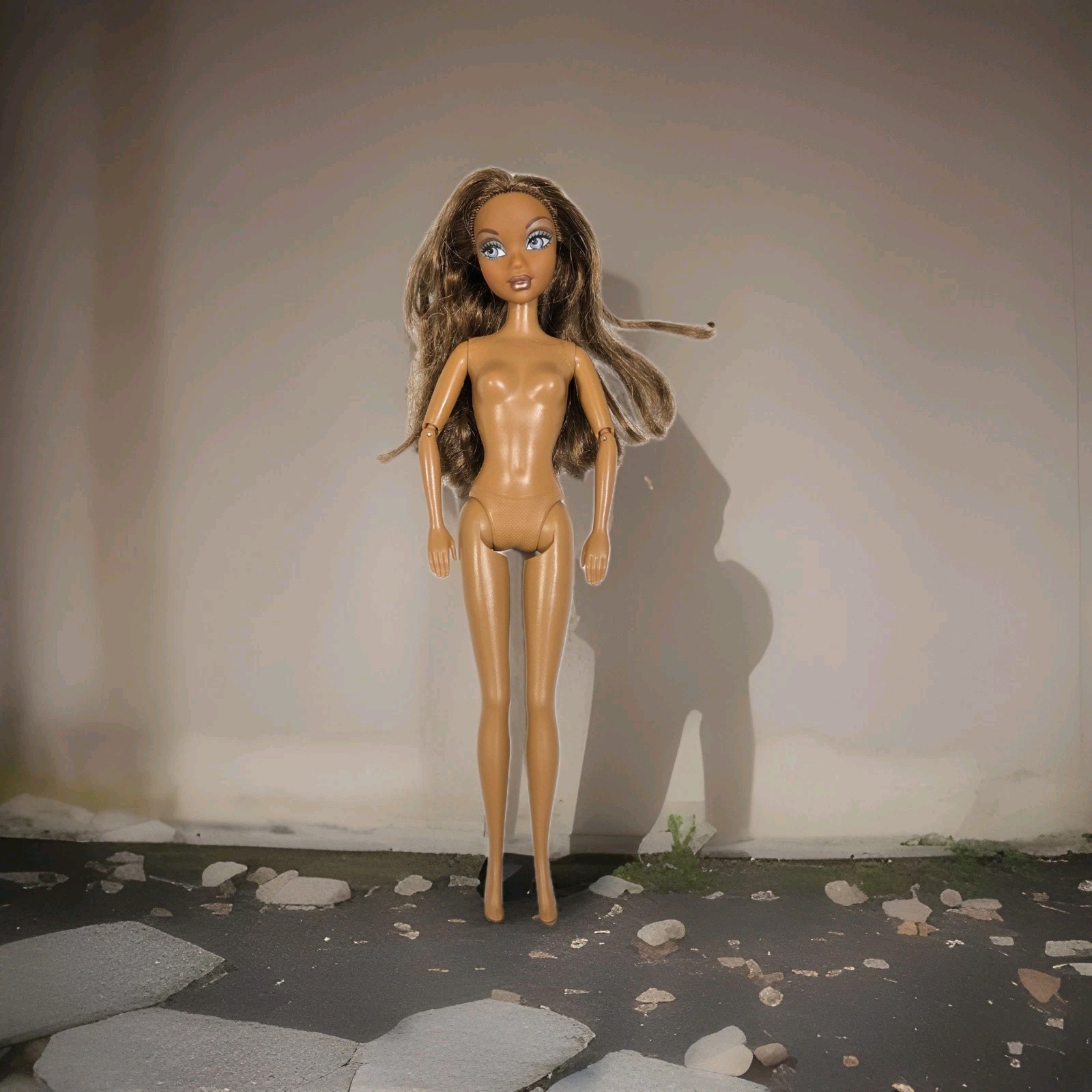 My Scene Barbie Doll CHILLIN OUT MADISON Articulated Arms Nude For Ooak EUC C330