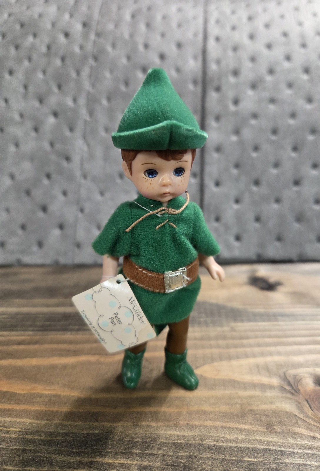 Vintage McDonald’s Madame Alexander Doll Peter Pan, New With Tags 2002