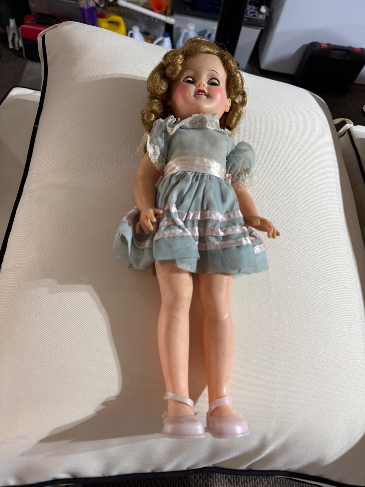 shirley temple doll by ideal toy company 1950’s