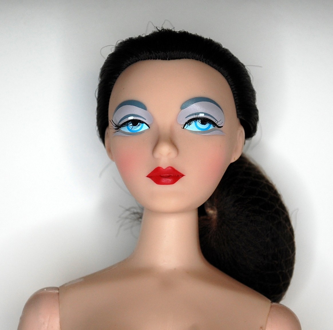 Ashton Drake Gene Marshall Nude She’d Rather Dance Doll 16″ Raven Ponytail