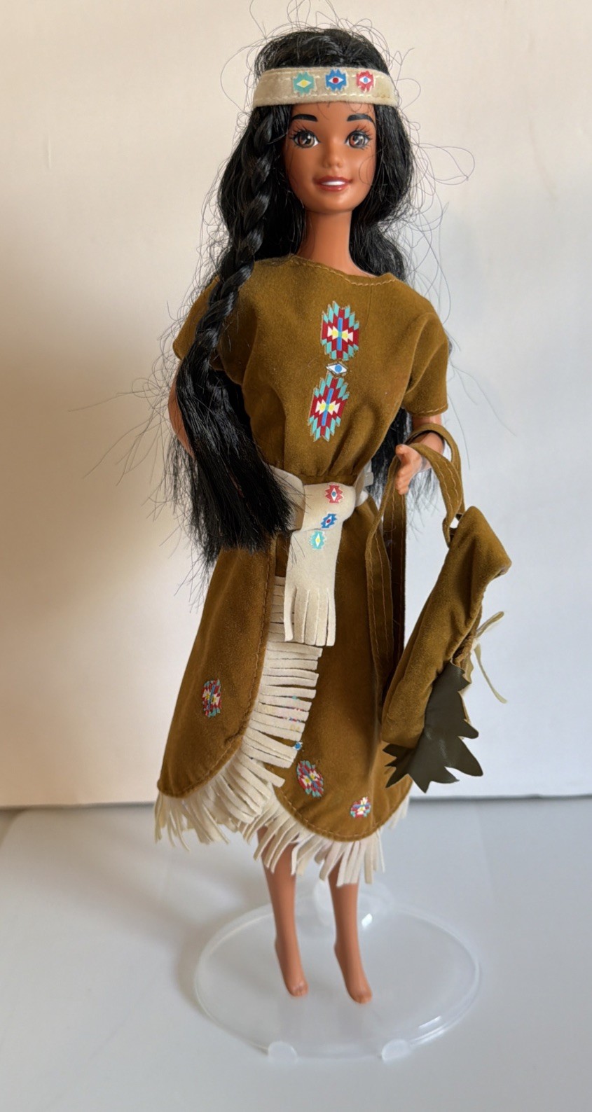 Mattel 1995 American Indian Barbie Doll American Stories Collection