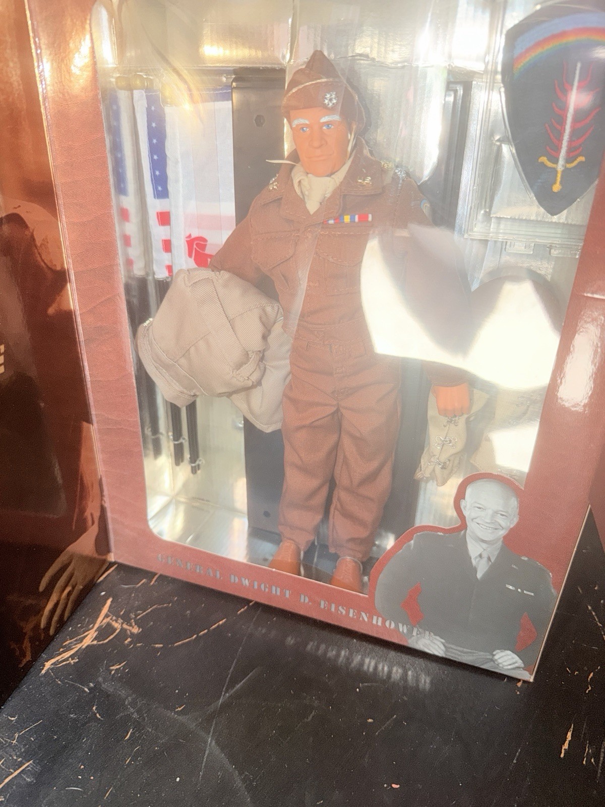 Hasbro General Dwight D. Eisenhower Action Figure Gi Joe Barbie Doll 1997 Kenner
