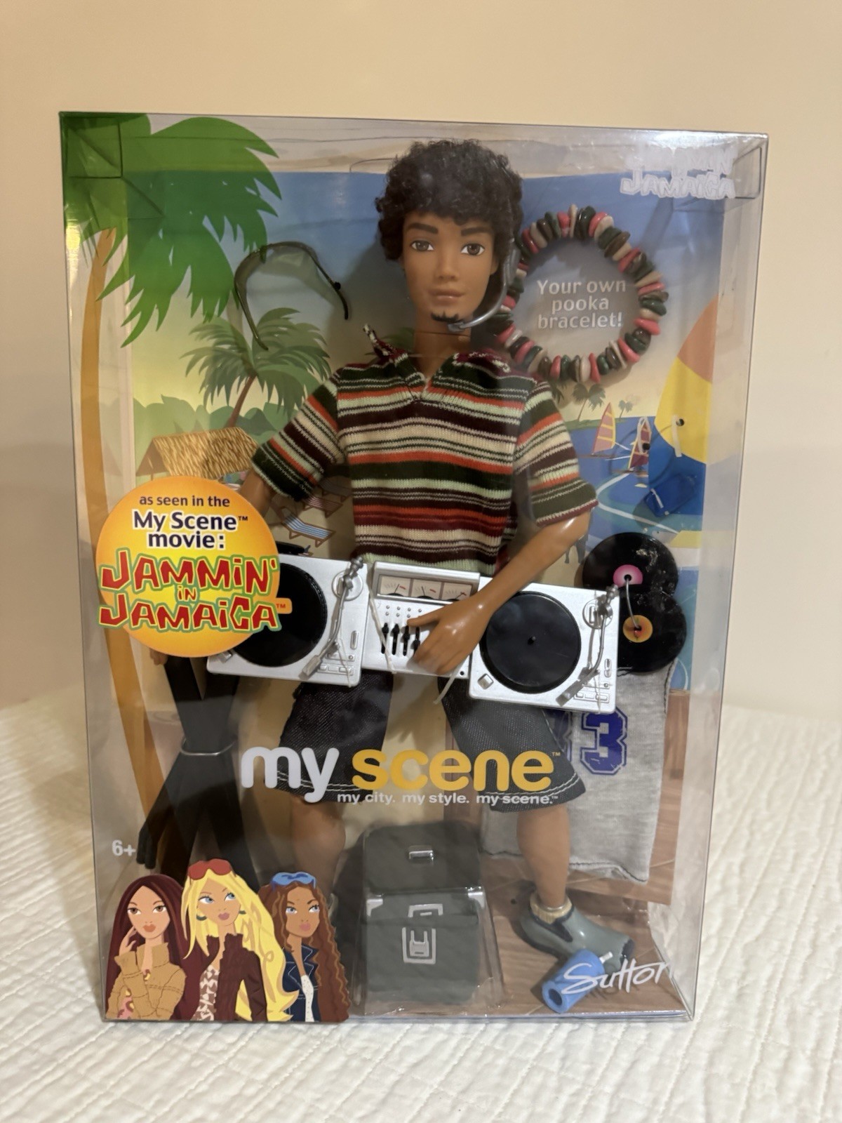 Mattel My Scene Barbie Jammin’ Jamaica Sutton Doll Extras Bracelet BNIB NRFB