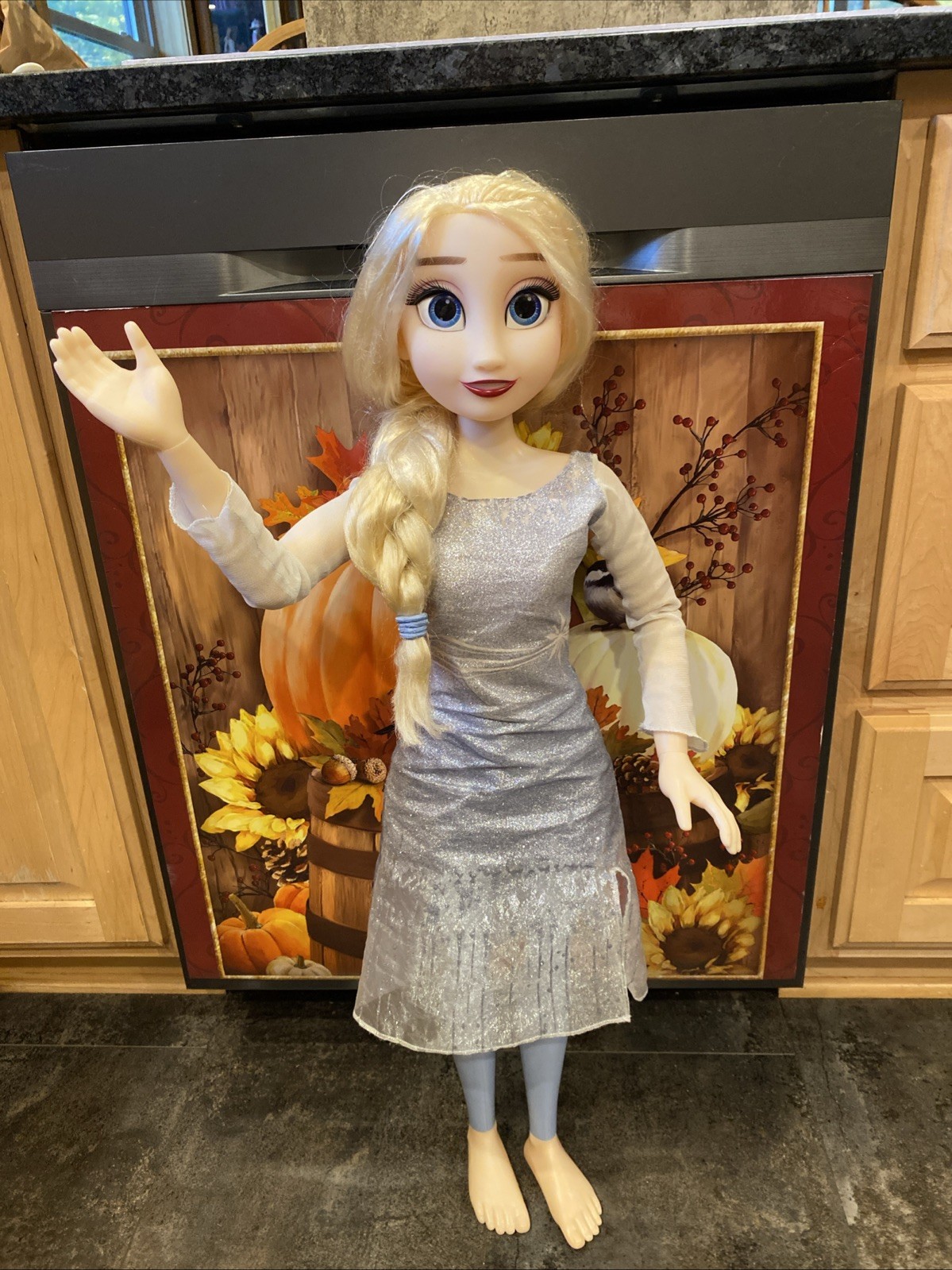 Life-size talking light up Elsa doll 31 “ posable Elsa Doll (READ AD)