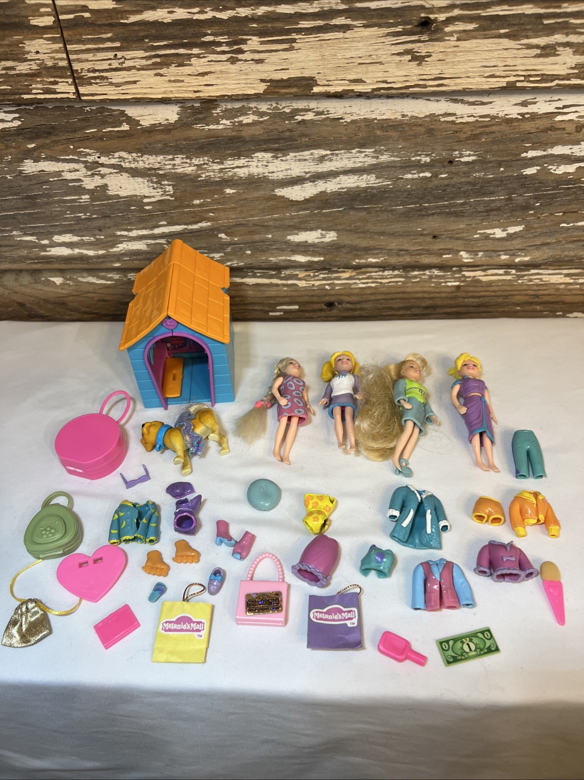Y2K Mixed lot Polly Pocket – Several Pieces Of Multiple Sets Replacement Pieces