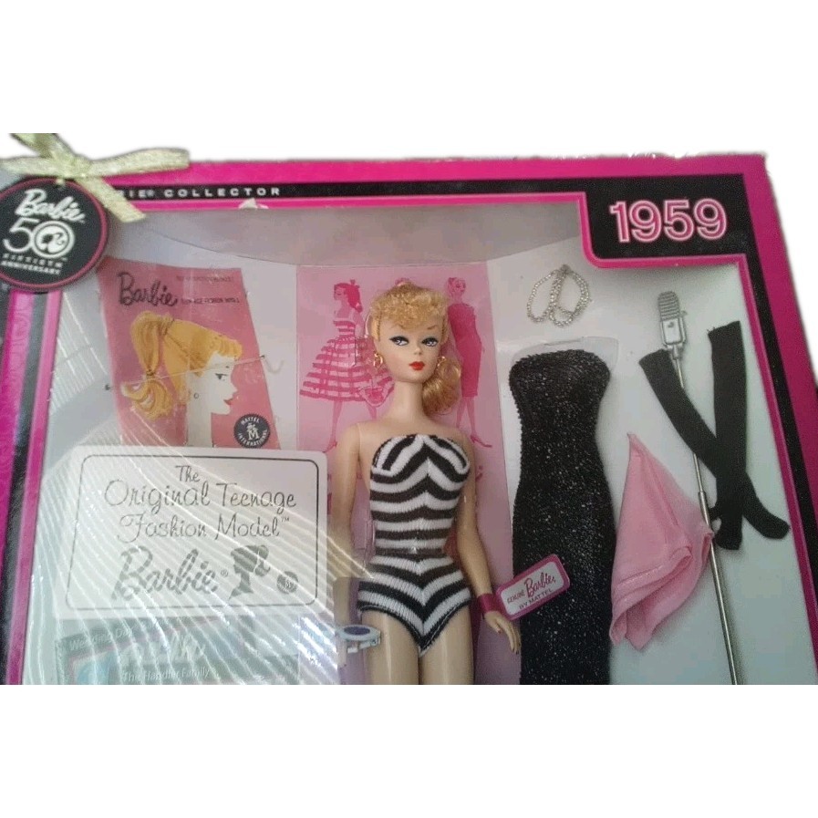 50th Anniversary 1959 My Favorite Teenage Fashion Model Barbie Reproduction NIB