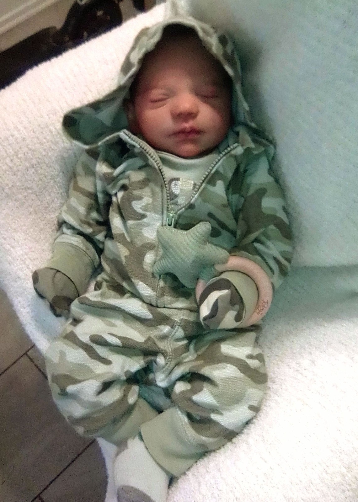 Authentic Steven Asleep Reborn Doll made by Bountiful Baby